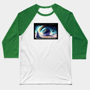 Joyous Terra (Happy Earth Day) Baseball T-Shirt